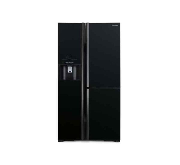 Hitachi 700L Side-by-Side Refrigerator Black RS700GPUK2GBK