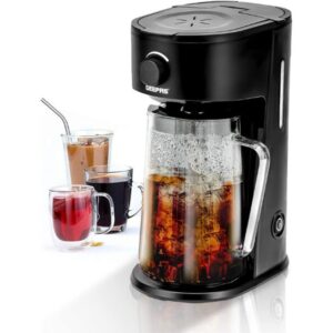Geepas 2.5 Liter Capacity Ice Tea/Coffee Maker 700W Black Model GCM41516 | 1 Year Full Warranty