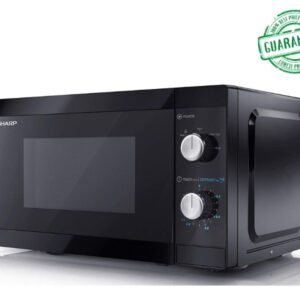 Sharp 20 Litres Microwave Oven Color Black Model-R-20GH-SL3 | 1 Year Warranty.