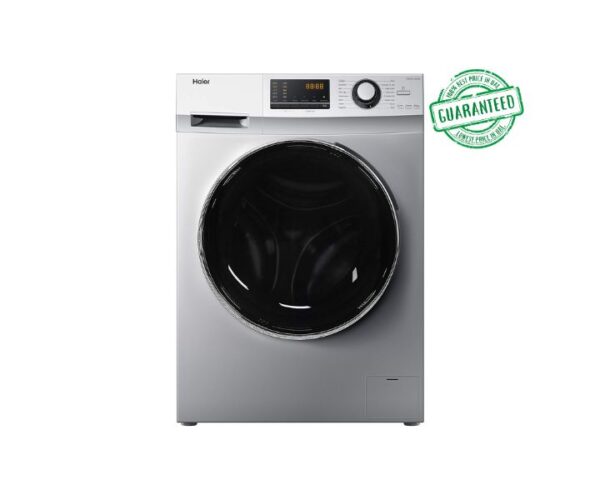 Haier 10 Kg Front Load Washing Machine Silver Model HW100-14636S | 1 Year Full Warranty