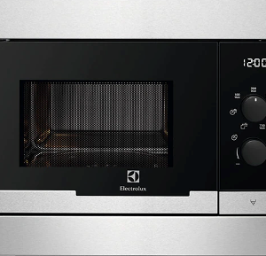 Electrolux 20L capacity built-in compact Electric Multifunctional Oven Color Black Model - EMM20117OX | 1 year warranty